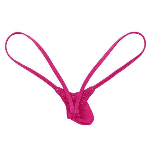 Lingerie voor mannen: slips met open achterkant, lage taille, stringondergoed. 2
