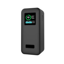 Compatible with Anker Prime 20000mAh PowerBank – Silicone Protective Case, 360 Full Coverage, Black/Gray/Pink