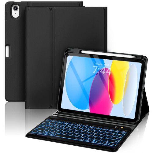 Θήκη iPad 10ης γενιάς με φωτιζόμενο αποσπώμενο πληκτρολόγιο 10.9