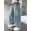 Jean ample doublé thermique pour garçon, bleu clair, taille 12-13 ans 6