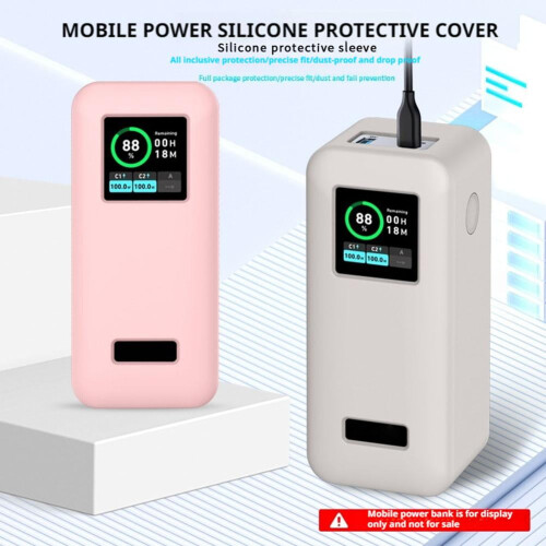 Συμβατό με το Anker Prime20000mAh Power Bank: Προστατευτική θήκη σιλικόνης, πλήρης κάλυψη 360, 2