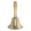 Clearance! Extra Loud Solid Brass Hand Call Bell with Wooden Handle 2