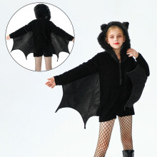 Piger Flagermus Jumpsuit Halloween Fest Outfit Vinger Udklædning Legetøj