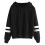 Damen-Kapuzenpullover, lässig, locker, langärmelig, einfarbig 1