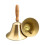 Clearance! Extra Loud Solid Brass Hand Call Bell with Wooden Handle 8