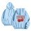 Damen-Sweatshirt, locker geschnitten, Kirschrot, Kapuzenpullover 4