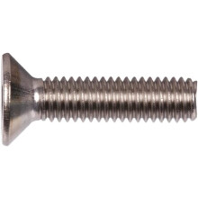 Stainless Steel 316 Socket Flat Countersunk Cap Screw, 1/4-20 x 3/4", Coarse Thread, Hex Socket, 100 pcs
