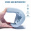 Shower Sandals for Women and Men Blue Size 13 4