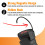 LED-arbeidslys med magnetisk base og 360 rotasjon, 2-pakning 7