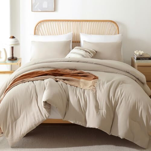 Olijfgroene kingsize dekbedset (3-delig)