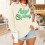 Weihnachtspullover für Damen, Rundhalsausschnitt, Langarm, Freizeit-Tops, leichte Pullover, Beige, Größe S 2