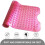 Tapis de bain antidérapant à ventouses 40 x 16 pouces 4