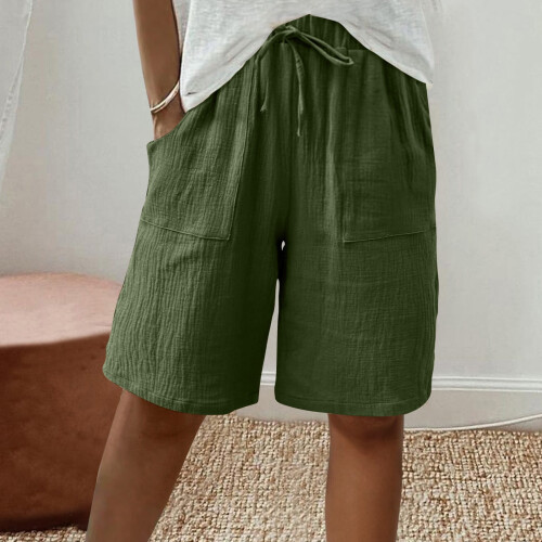 Γυναικεία Σορτς Μονόχρωμα Σορτς Casual Σορτς Capris S-3XL 1