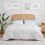 White King Comforter Set Breathable Quilted 3-Piece 2