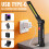 LED-arbeidslys med magnetisk base og 360 rotasjon, 2-pakning 4