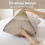 Olijfgroene kingsize dekbedset (3-delig) 5