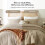 Olijfgroene kingsize dekbedset (3-delig) 2