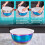 4-Pc Rainbow Mixing Bowls with Lids, Stainless Steel, Nesting, Space-Saving, Compatible with Kitchen Use 3