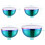 4-Pc Rainbow Mixing Bowls with Lids, Stainless Steel, Nesting, Space-Saving, Compatible with Kitchen Use 2