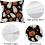 Conjunto de 2 capas de almofada de Halloween, 45x45cm (18x18 polegadas) 5
