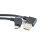 Cabo USB-A macho para micro USB macho de 90 graus para dados/carregamento para celular e tablet Android (27 cm) 4