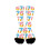 Cute67Socks για Παιδιά – Μαλακές, Αστείοι Κάλτσες Πλάτης για Αγόρια & Κορίτσια, Σχολικά 2
