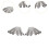 2 Pieces Downspout Diverters, Dispersion Extenders, Replacement Accessories with White 8
