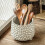 Pinecone Ceramic Storage Jar with Tripod Base 5