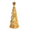 Glass LED Christmas Tree Lamp Warm White Battery Operated 5