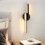 Applique murale moderne à piles, noire, orientable à 360, 5