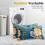 Μαξιλάρι κήπου με λουλούδια Shams Soft Cooling 30,7"x18,9" κίτρινο 6