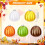 16-Piece Pumpkin Hanging Ornaments for Small Trees 3