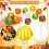 16-Piece Pumpkin Hanging Ornaments for Small Trees 5