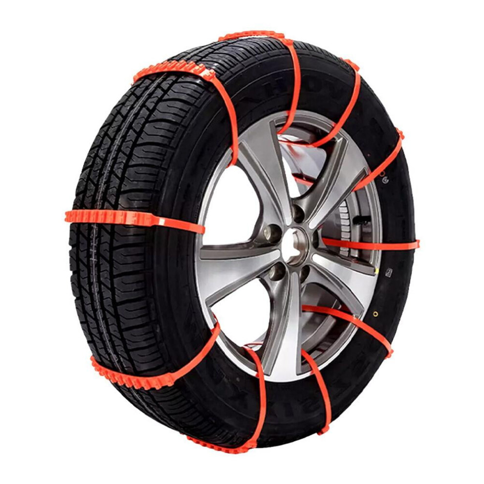 Snow Tire Chains Universal Fit For Car Suv Truck 10-Pack 913466013852