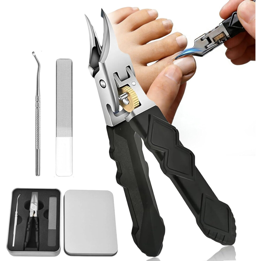 Ingrown Toenail Clippers for Thick Nails, Heavy-Duty Set