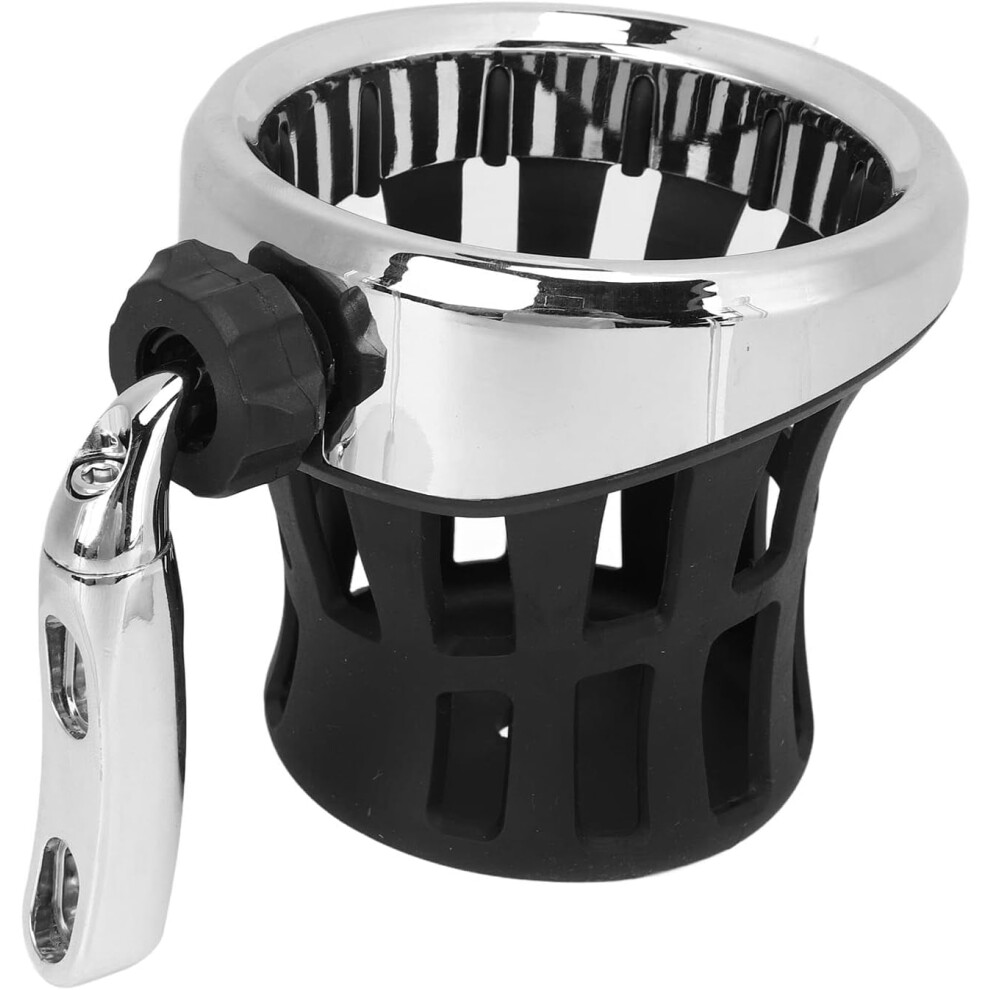 Motorcycle Handlebar Cup Holder Â Aluminum Rubber Mount, Compatible With Gl1800 F6b 2018Â2022 9357860777377