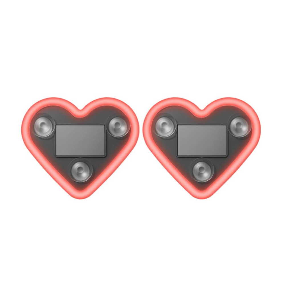 Car Led Ambient - Solar-Powered Heart-Shaped Led Neon Ip65 Waterproof, Switchable Modes, Romantic Car, Outdoor Decor, For Couples Light 9357860777476