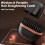 Επαναφορτιζόμενη χτένα ισιώματος μαλλιών με 3 θερμοκρασίες 3