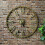 Charles Bentley Charles Bentley Extra Large 95cm Outdoor Skeleton Wall Clock Bronze 3