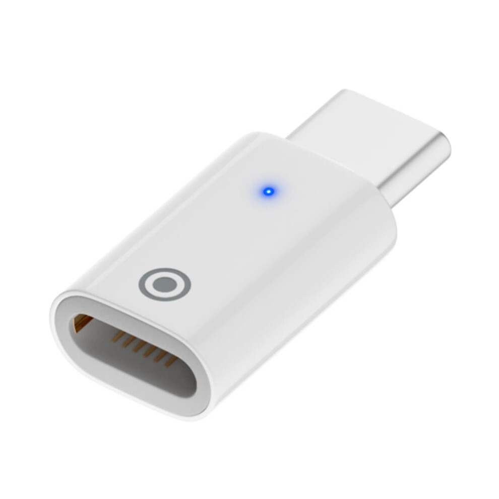 Charging Adapter For Pencil 1St Generation (Lighting To Type-C Straight) White 9357860777834