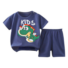 Babykleidung für Mädchen und Jungen, Baby-Outfits, Hemden-Sets, Kleinkind-Zweiteiler mit Cartoon-Print, Kurzarm