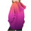 Moletom feminino oversized com degradê, modelagem solta, tamanhos 2 a 13. 5