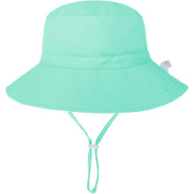 Verstellbarer Sonnenhut für Babys, Strandhut für Kleinkinder, Sommerhut mit UPF 50+ für Mädchen und Jungen