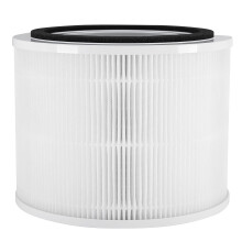 Luchtfilter, HEPA-filter luchtreiniger met PM2.5-monitor, draagbare luchtreiniger voor huisdieren, stof, rook, pollen, huidschilfers en geuren.