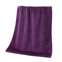 Serviette de bain en polyester rouge pastèque (1 pièce)