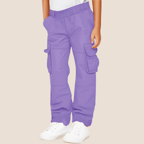 CHGBMOK Παιδικό Παντελόνι Cargo Casual Εξωτερικού Χώρου Γρήγορο Στέγνωμα Αδιάβροχο 1