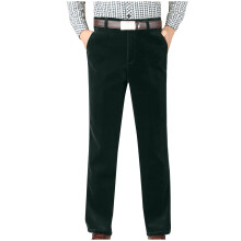 Pantalon en velours côtelé en coton pour homme, coupe droite