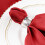 BalsaCircle 20 Pieces 17" Red Polyester Luncheon Napkins Wedding 4