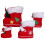 Rode kerstlaars snoepzakjes – 4 stuks 4