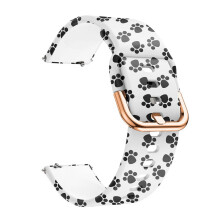 För kompatibel med Samsung Galaxy Watchung Galaxy Watch Active ersättningsarmband i mjukt silikon för sport, ersättningsarmband för kvinnor